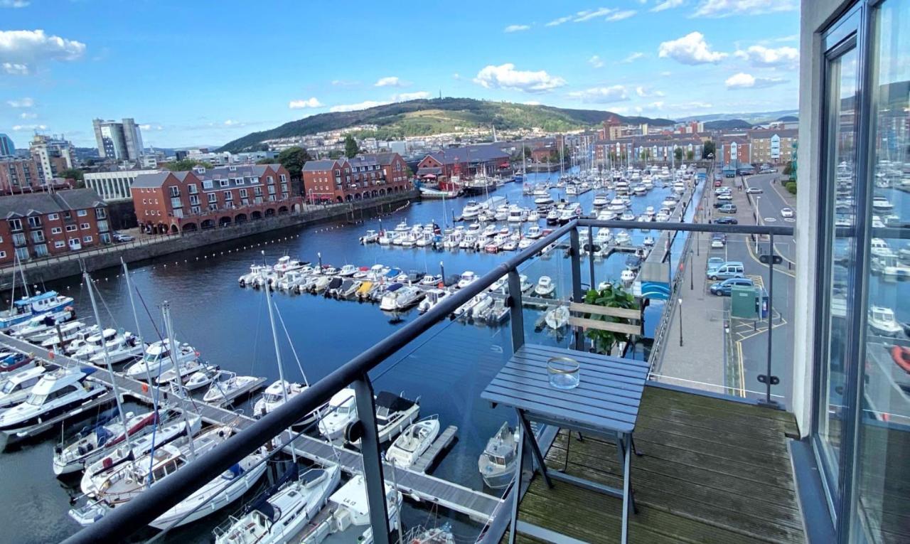 Artistic And Luxurious Apt With Sea View. Beach Side Swansea Zewnętrze zdjęcie
